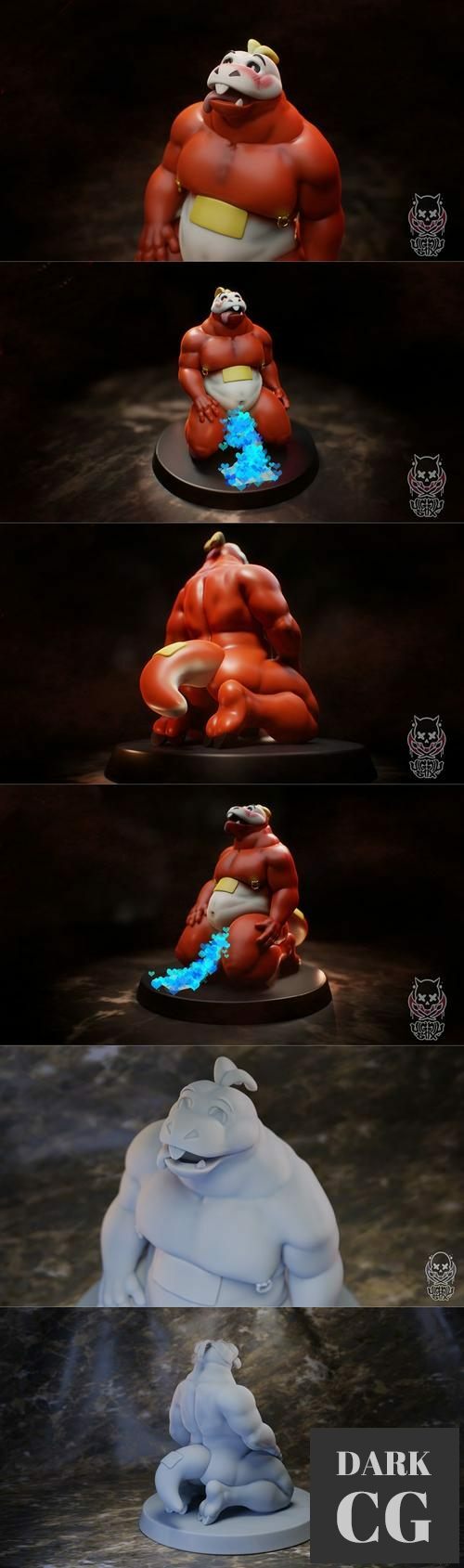 ﻿Fuecoco – 3D Print