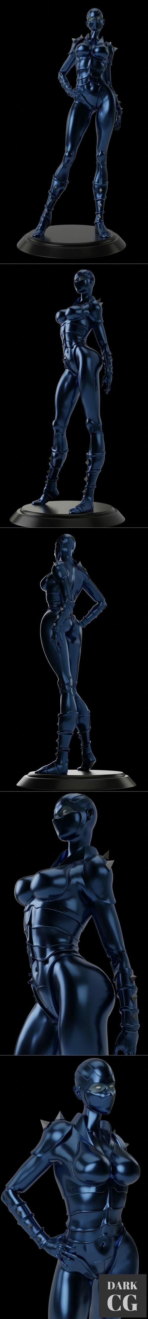 ﻿Lady Armaroid – 3D Print
