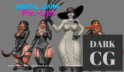 ﻿Resident Evil Village Girls – 3D Print