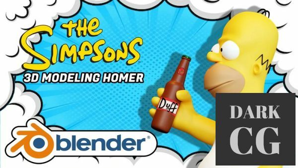 Blender Class: Homer Simpson 3D Character Modeling