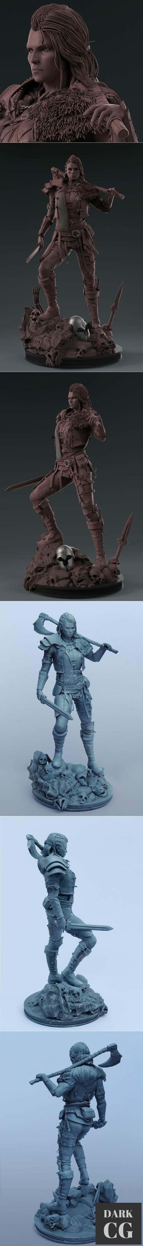 ﻿Sidhe, Slayer – 3D Print