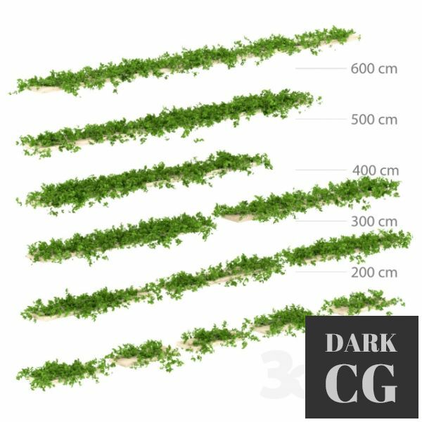 3D Model Leaves for shelves 13 types