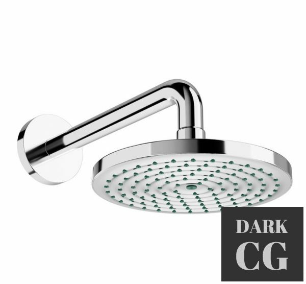 3D Model Raindance S Overhead Shower 180 Arm by Hansgrohe