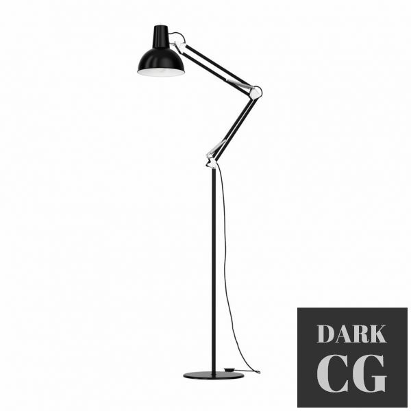 3D Model Spring Balanced Floor Lamp by Midgard