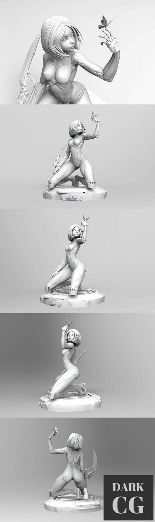 ﻿Alita Battle Angel – 3D Print