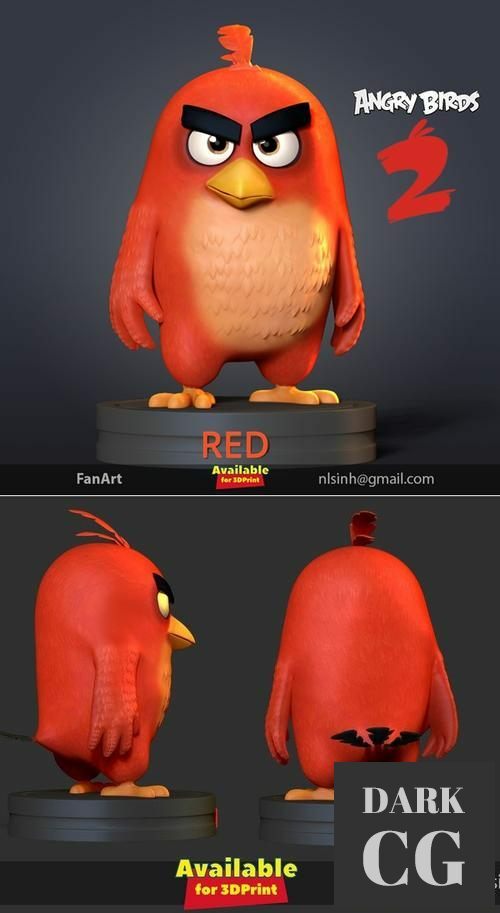 ﻿Angry Birds 2 – 3D Print