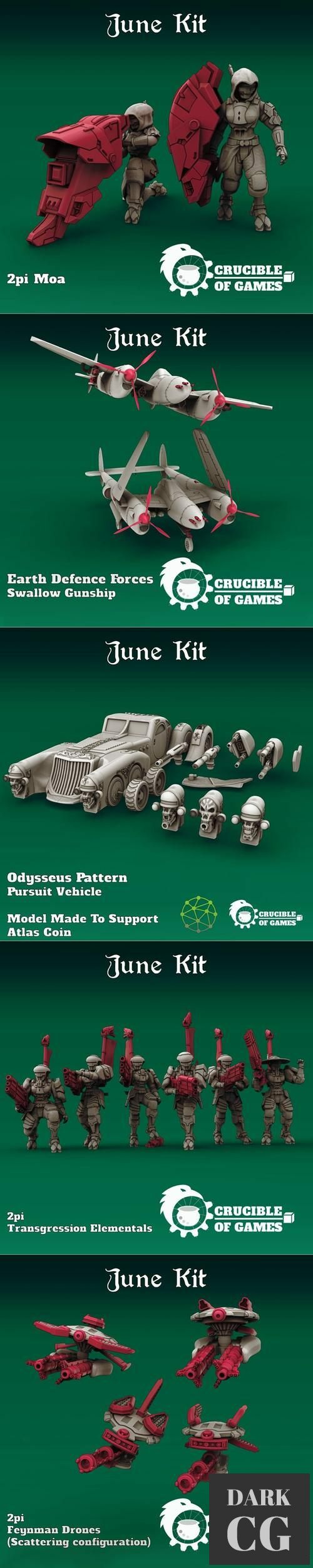 ﻿Crucible of Games June 2021 – 3D Print