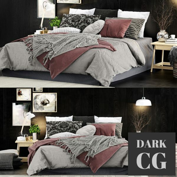 3D Model Bed Novamobili Nido 4
