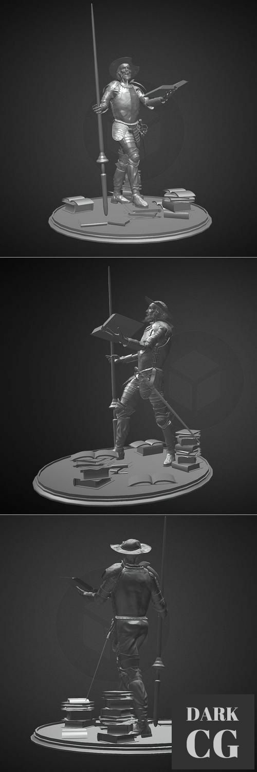 ﻿Don Quijote – 3D Print