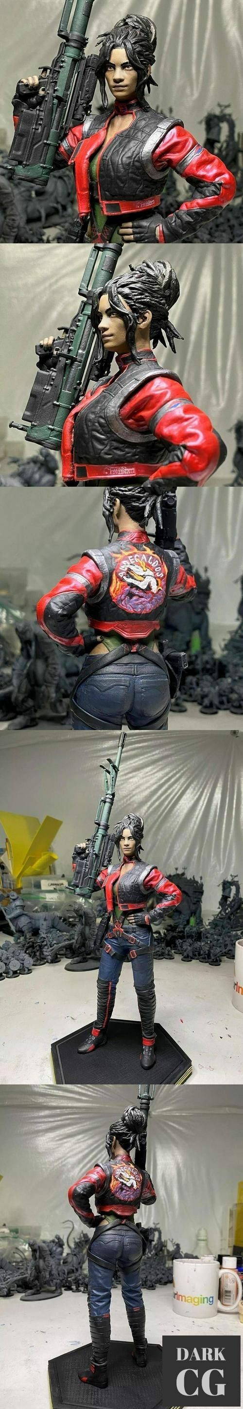 ﻿Panam Palmer Cyberpunk 2077 – 3D Print