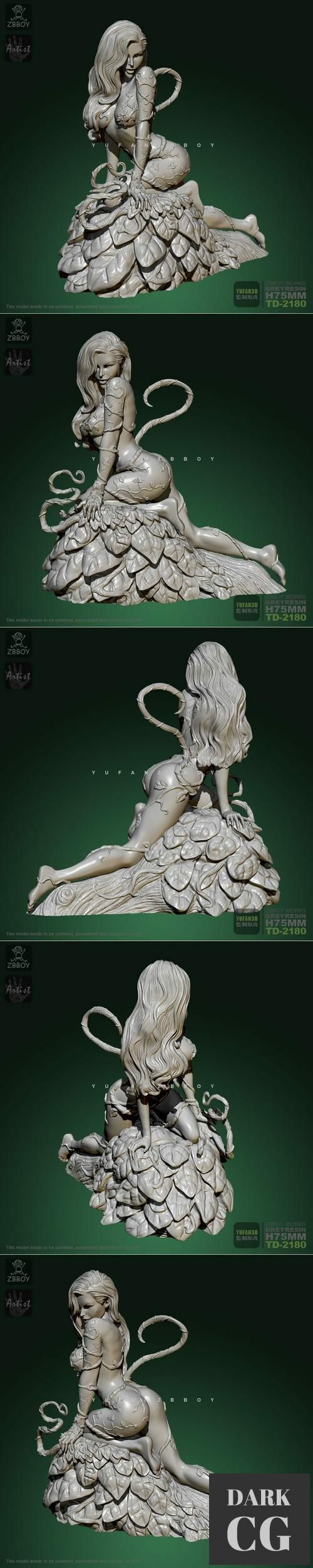 ﻿Poison Ivy v1 – 3D Print