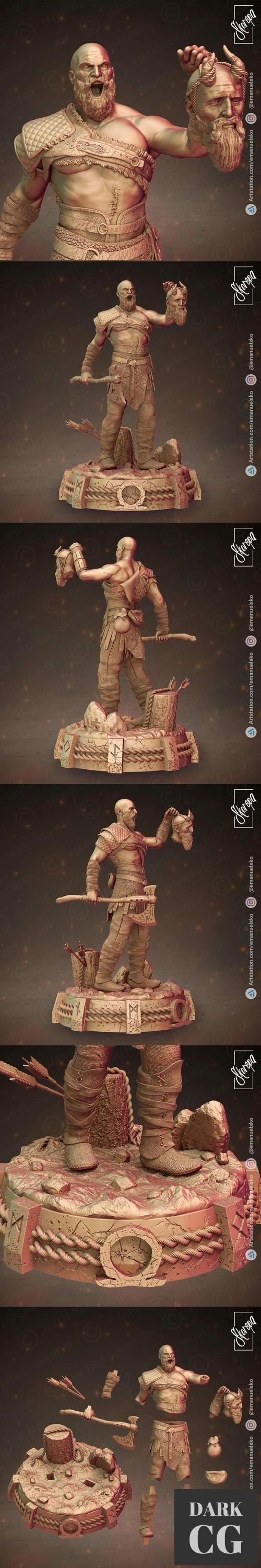 ﻿Kratos – 3D Print