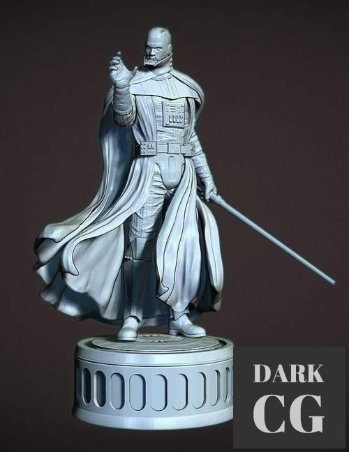 ﻿Darth Vader 3 poses – 3D Print