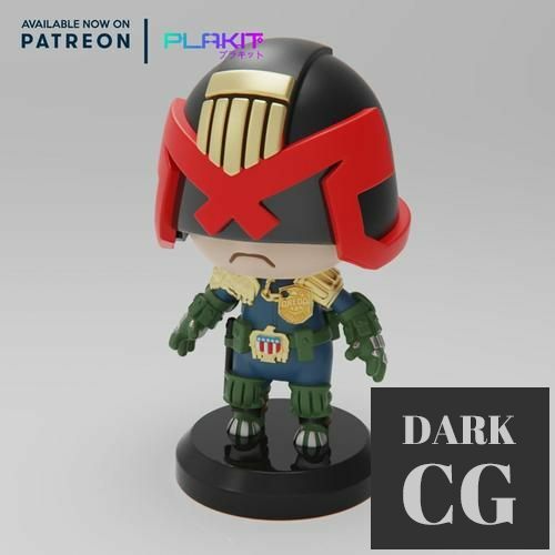 Judge Dredd – 3D Print