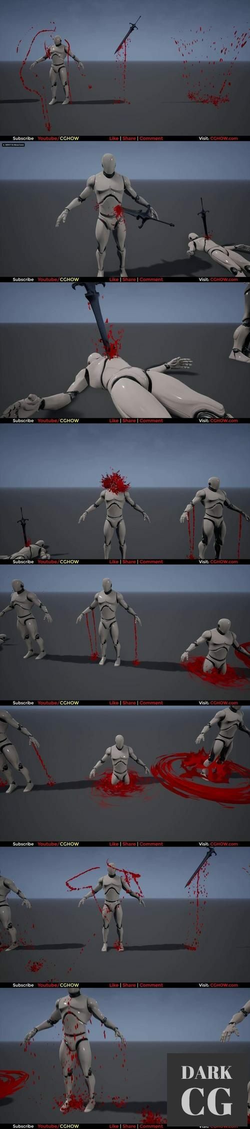 Unreal Engine Blood