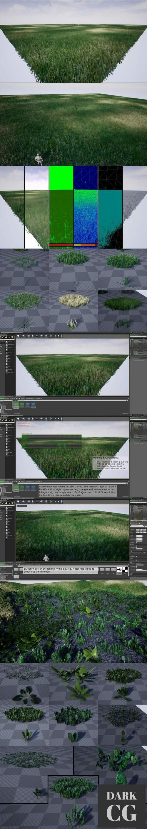 Unreal Engine Grass and Greens Pack