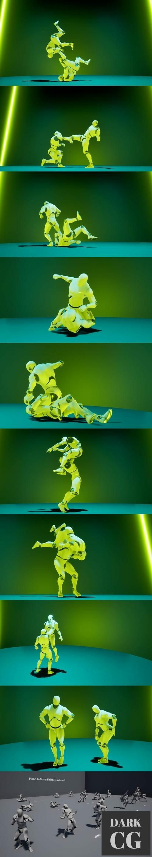 Unreal Engine Hand to hand finishers Volume 2