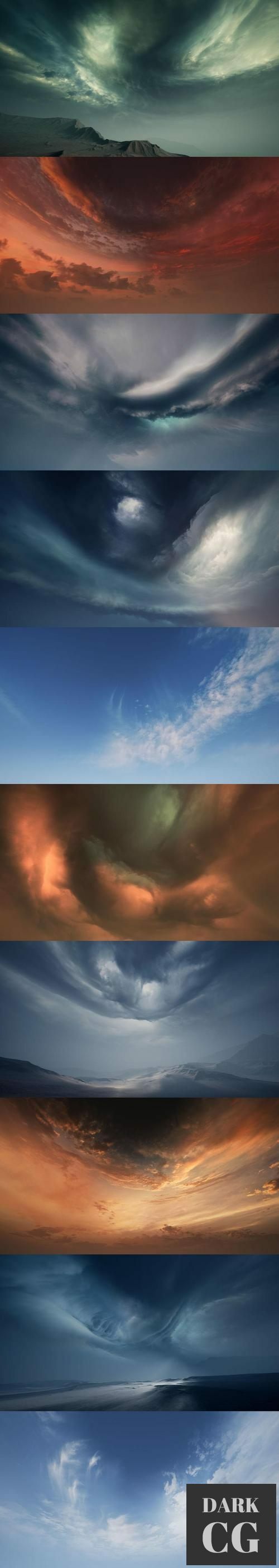 Unreal Engine Matte Painting Skybox Bundle II