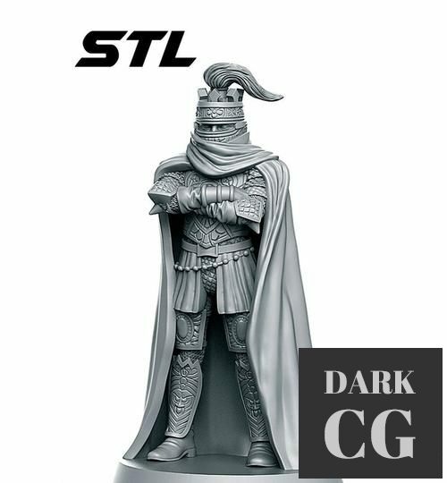 3D Model Lord Soth the Death Knight 3D Print