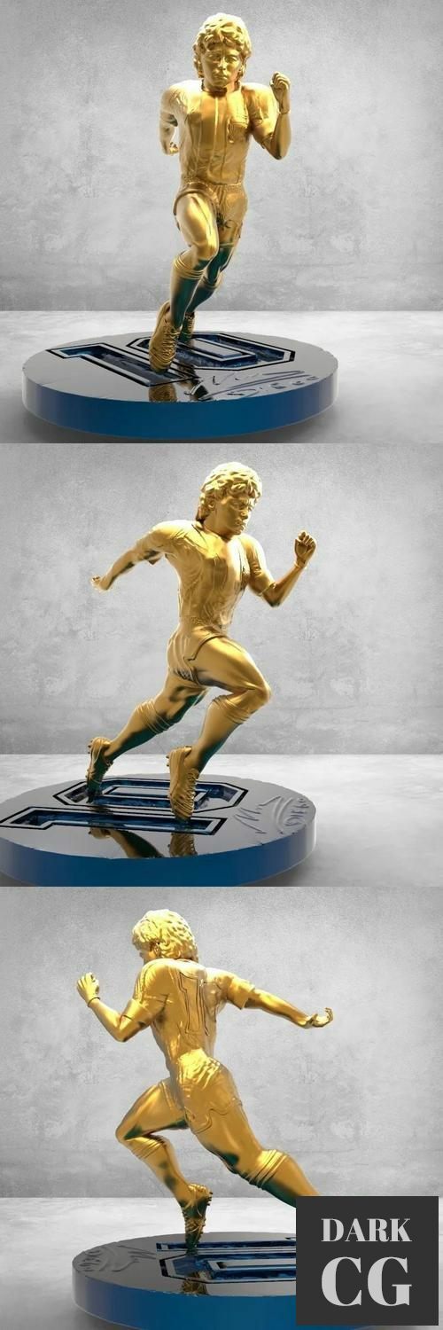Maradona 86 classic pose – 3D Print