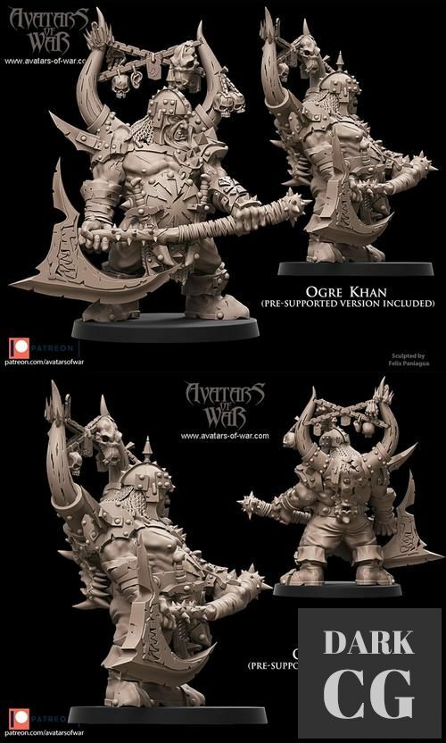 Ogre Khan 1 – 3D Print