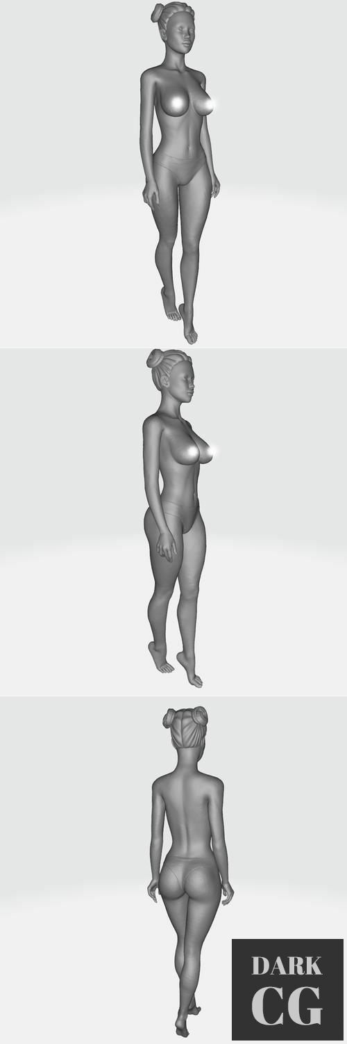 Girl hd – 3D Print