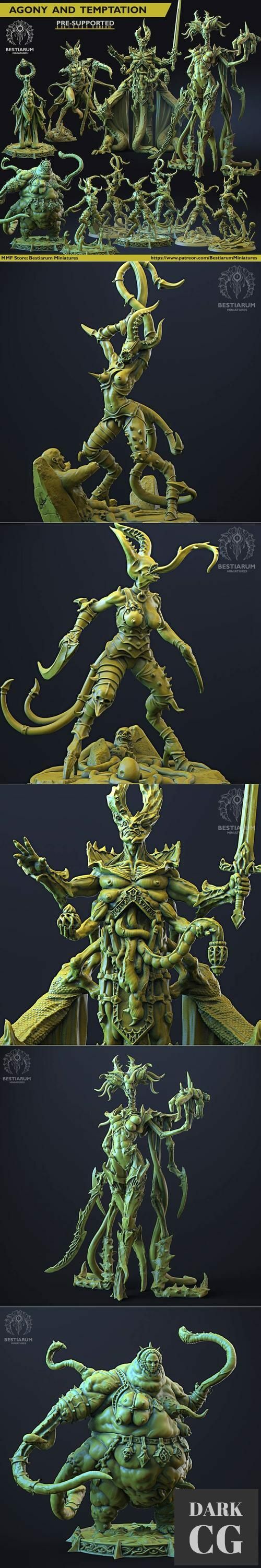 Bestiarum - Agony and Temptation – 3D Print