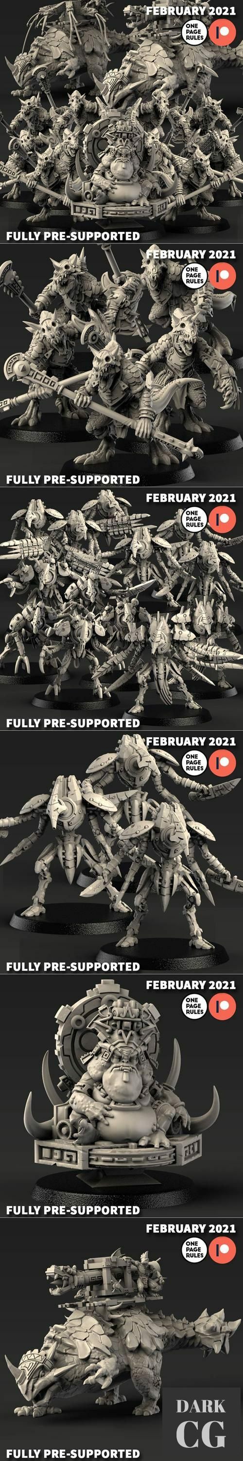 One Page Rules February 2021 – 3D Print