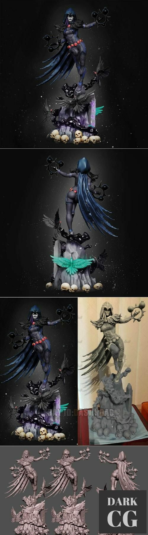 Raven – 3D Print