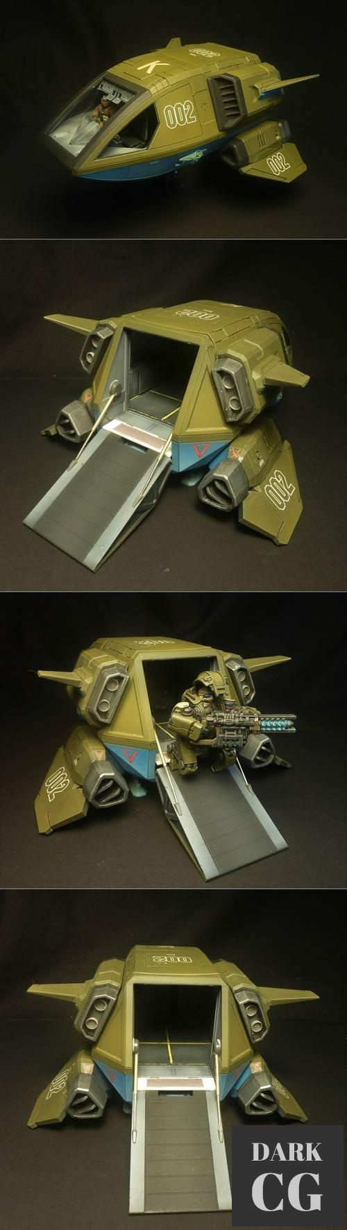 3D Model Landing Shuttle 3D Print