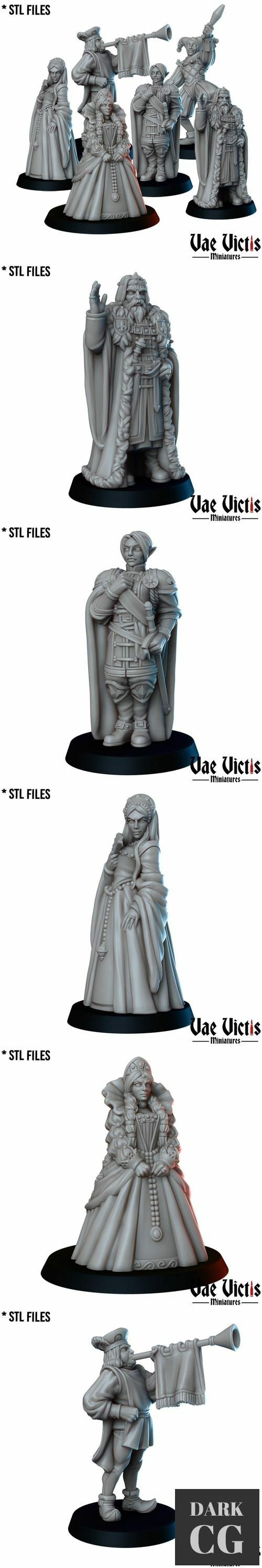 3D Model Vae Victis Kings court 3D Print