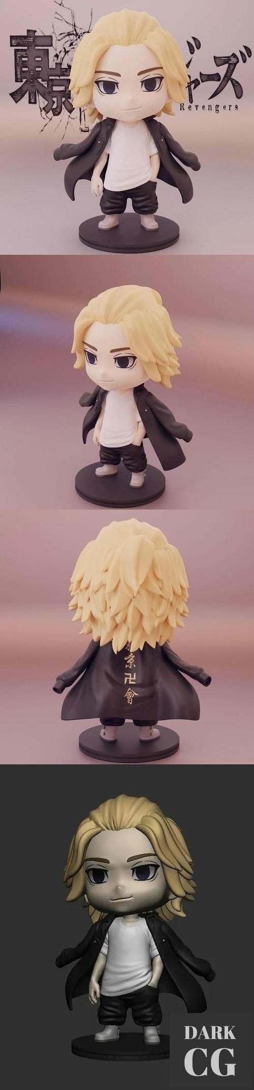 3D Model Mikey Tokyo Revengers 3D Print