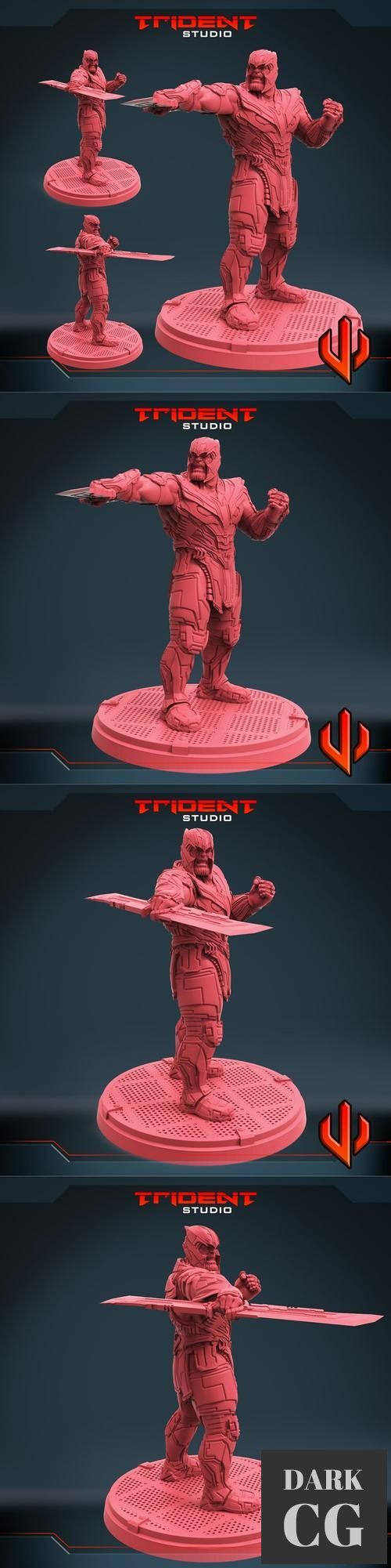 3D Model Thanos A 3D Print