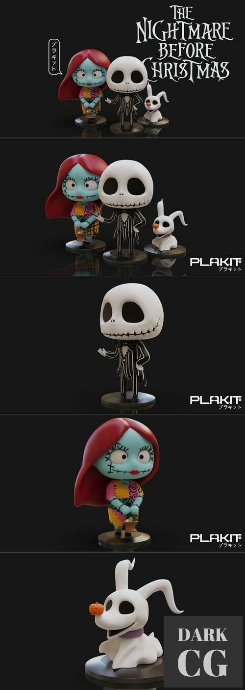 3D Model The Nightmare Before Christmas 3D Print