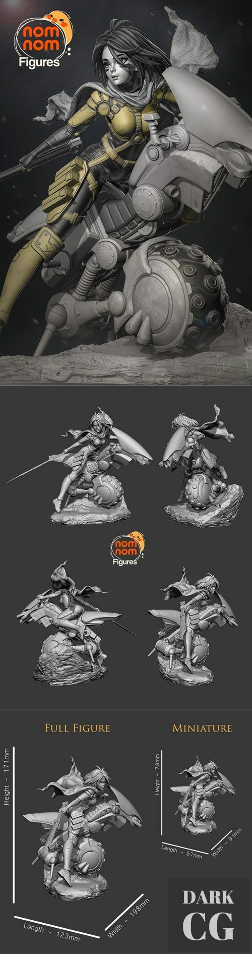 Alita Gunm Battle Angel – 3D Print