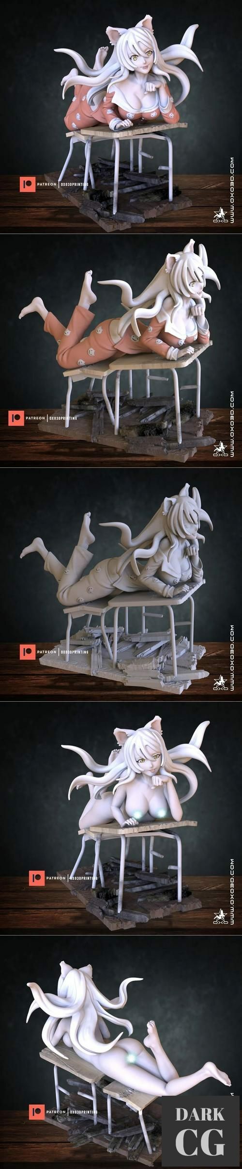 Black Hanekawa – 3D Print