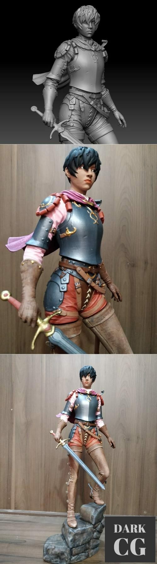 Casca from Berserk – 3D Print