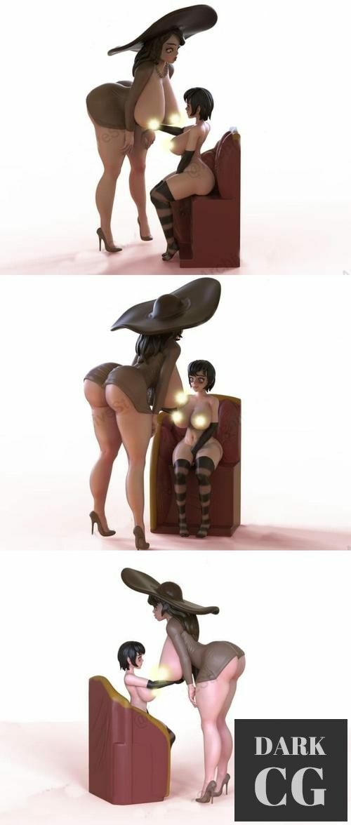Vampiress – 3D Print