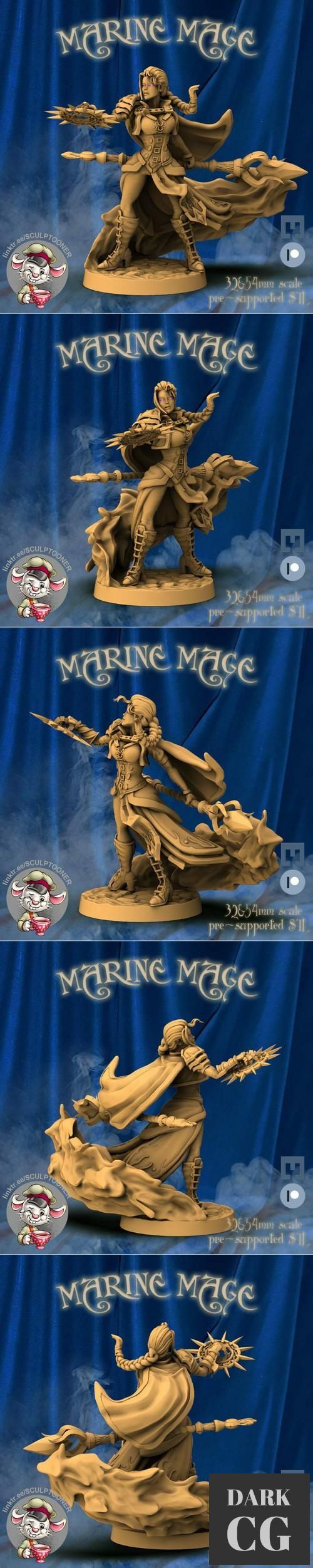 Marine Mage – 3D Print
