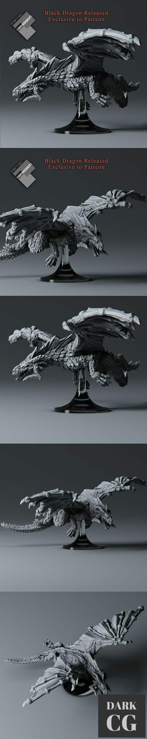 Black Dragon – 3D Print