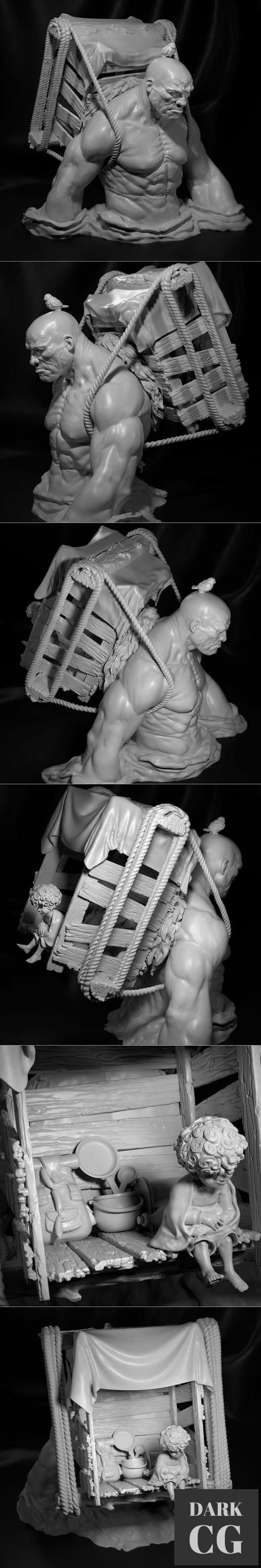 Hobbit Diorama – 3D Print