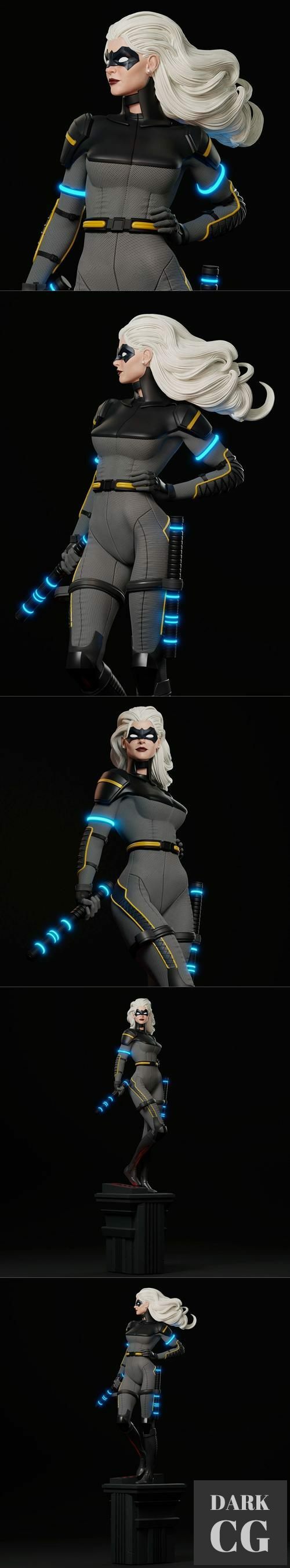 Black Canary – 3D Print