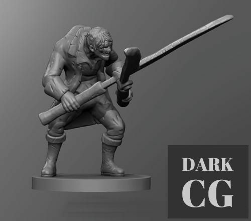 Medieval Scissorman – 3D Print
