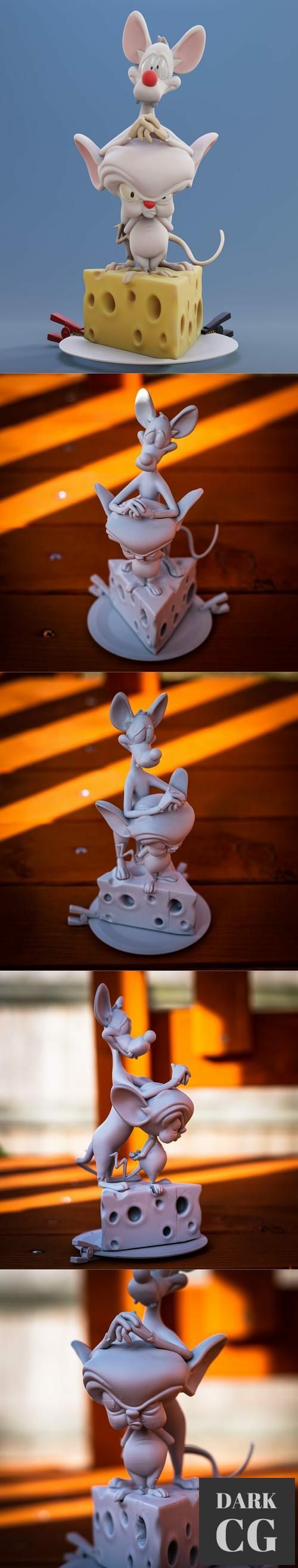 Pink and the Brian – 3D Print