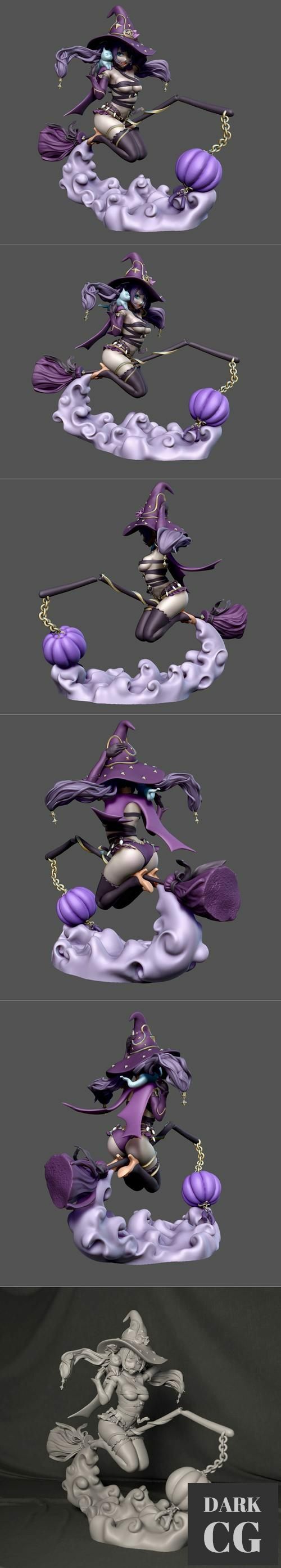 Mona - Genshin Impact – 3D Print