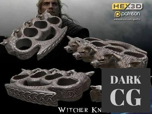 Witcher knuckles – 3D Print