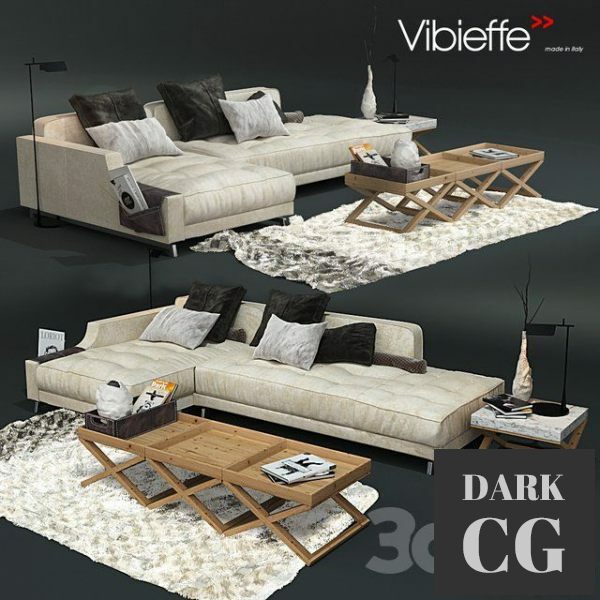 3D Model 310 Sofa Vibieffe Identify