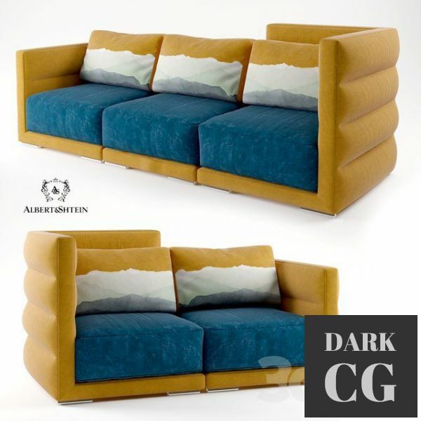 3D Model Albert and Shtein Fredo sofa