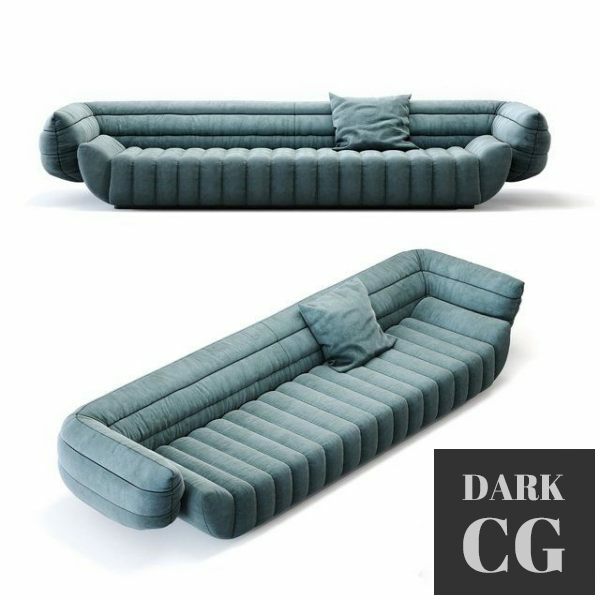 3D Model Baxter Tactile Sofa