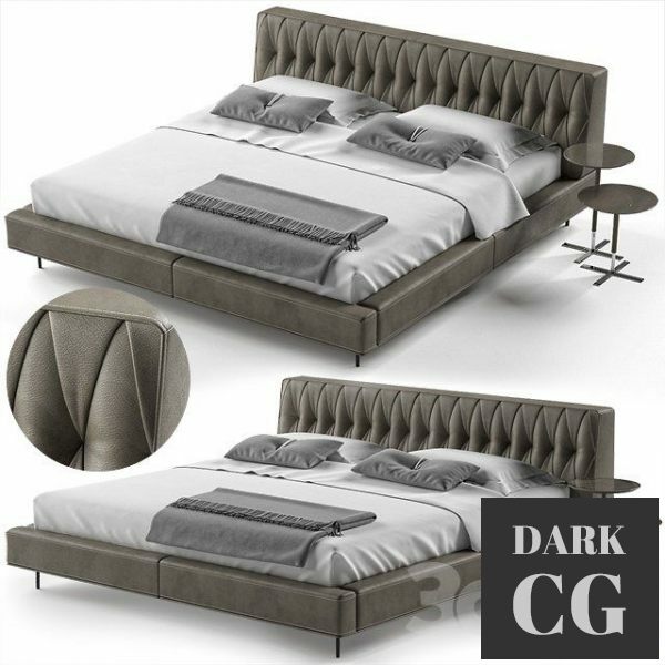 3D Model Bed MCQueen night
